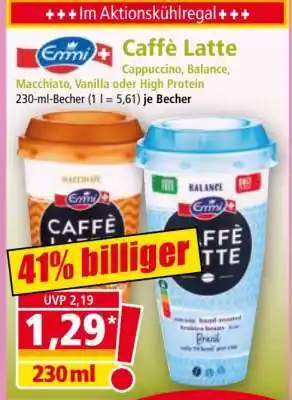 Norma Caffè Latte Angebot
