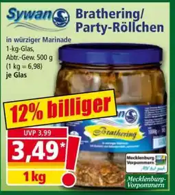 Norma Sywan Brathering/Party-Röllchen Angebot