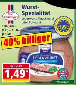 Norma Wurst-Spezialität Angebot