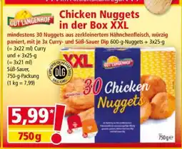Norma Chicken Nuggets in der Box XXL Angebot