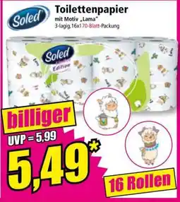 Norma Soled Toilettenpapier Angebot