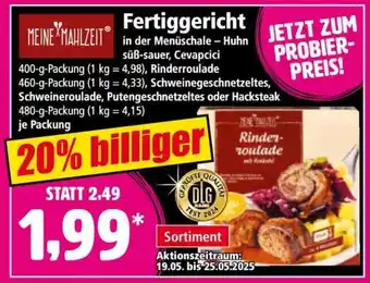 Norma Fertiggericht Angebot
