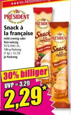 Norma President Snack à la française Angebot