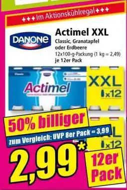 Norma Actimel XXL Angebot