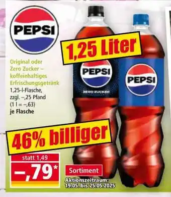 Norma Pepsi Angebot