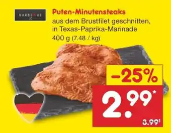 Netto Marken-Discount Puten-Minutensteaks Angebot