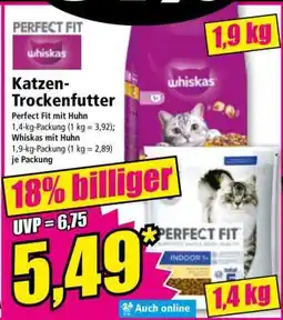 Norma Whiskas mit Huhn Angebot
