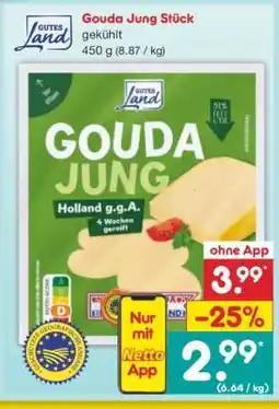 Netto Marken-Discount Gouda Jung Stück Angebot