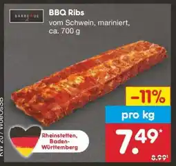 Netto Marken-Discount BBQ Ribs Angebot