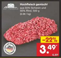 Netto Marken-Discount Hackfleisch gemischt Angebot