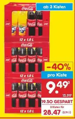 Netto Marken-Discount Coca-Cola 12 x 1.0 L Angebot