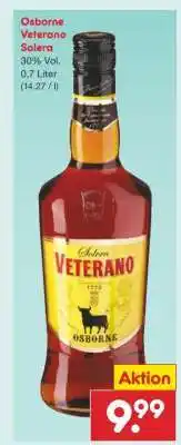 Netto Marken-Discount Osborne Veterano Solera Angebot