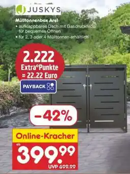 Netto Marken-Discount Mülltonnenbox Arel Angebot