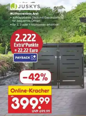 Netto Marken-Discount Mülltonnenbox Arel Angebot