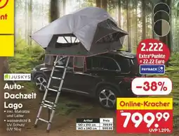 Netto Marken-Discount Auto-Dachzelt Lago Angebot