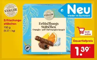 Netto Marken-Discount Erfrischungsstäbchen Angebot