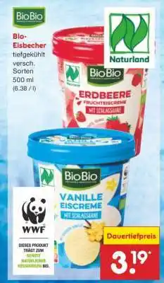 Netto Marken-Discount Bio-Eisbecher Angebot