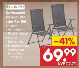 Netto Marken-Discount Gartenstuhl Calena, 2er oder 4er Set Angebot