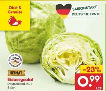 Netto Marken-Discount Eisbergsalat Angebot
