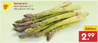 Netto Marken-Discount Spargel grün Angebot