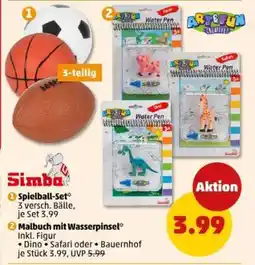 PENNY Malbuch mit Wasserpinsel Angebot