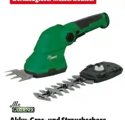 Hagebau Mr. Gardener Akku-Gras-Strauchschere AGS 36-1 Angebot