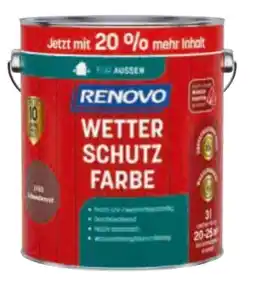 Hagebau Renovo Wetterschutzfarbe Angebot