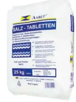 Hagebau Asbit Regenerier-Salztabletten Angebot