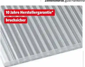 Hagebau Polycarbonat-Hohlkammerplatten Angebot