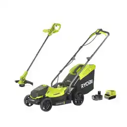 toom Baumarkt Ryobi Akku-Rasenmäher-Set OLM1833LT23A-140 Angebot