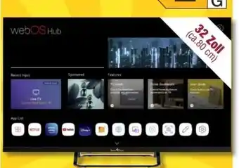 Poco Smart-Tech LED-Smart-TV HD 32HW01V Angebot