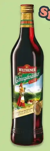 NETTO Wilthener Gebirgskräuter Likör Angebot