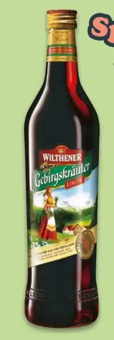 NETTO Wilthener Gebirgskräuter Likör Angebot