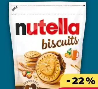 NETTO Ferrero Nutella Biscuits Angebot