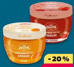 NETTO Zentis Frühstücks-Konfitüre Erdbeere Angebot