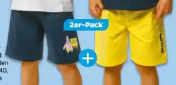 NETTO Nickelodeon Sponge Bob 2er-Pack Kinder Sweatshorts Angebot