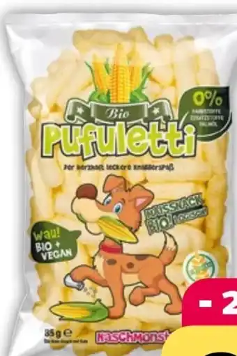 NETTO Pufuletti Bio Maissnack Angebot