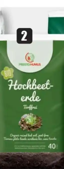 B1 Discount Baumarkt Presto-Humus Bio-Hochbeet-Erde Angebot