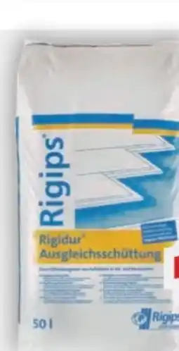 B1 Discount Baumarkt Rigips Rigidur Ausgleichsschüttung Angebot