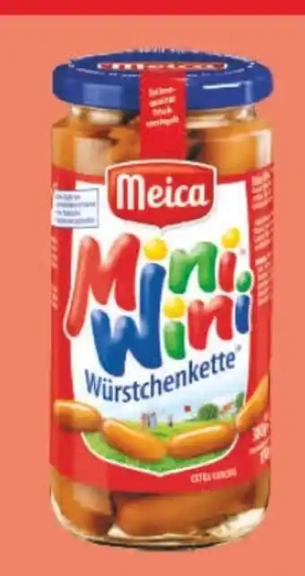 Edeka Meica Mini Wini Würstchenkette Angebot