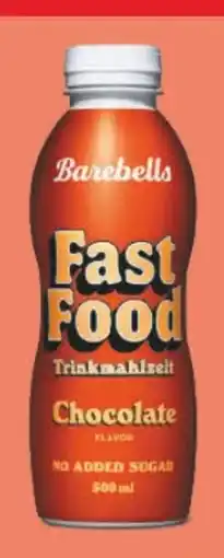 Edeka Barebells Fast Food Trinkmahlzeit Angebot