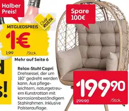 Rusta Relax-stuhl capri Angebot