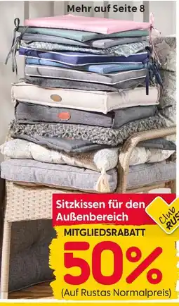 Rusta 50% rabatt Angebot