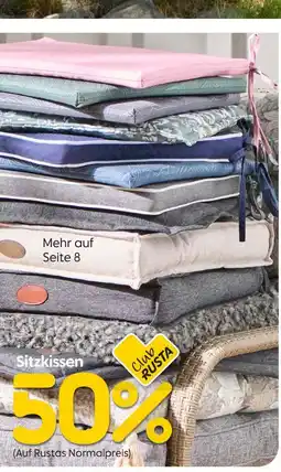 Rusta 50% rabatt Angebot