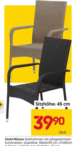 Rusta Stuhl milano Angebot