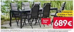 Rusta Tisch barcelona + stühle neapel Angebot