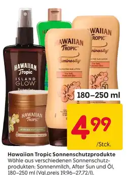 Rusta Hawaiian tropic sonnenschutzprodukte Angebot