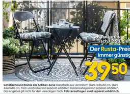 Rusta Cafétische und stühle der antibes-serie Angebot