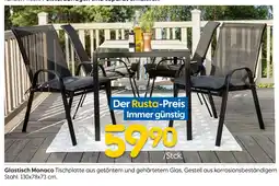 Rusta Glastisch monaco Angebot