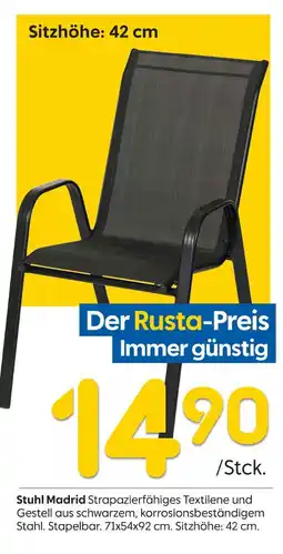 Rusta Stuhl madrid Angebot